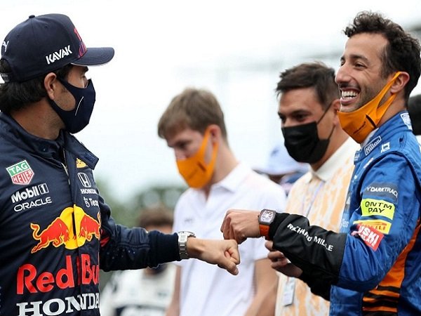 Daniel Ricciardo, Sergio Perez
