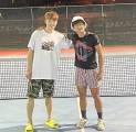 Rehat Sejenak, Ng Tze Yong Unjuk Gigi Dengan Bermain Tenis