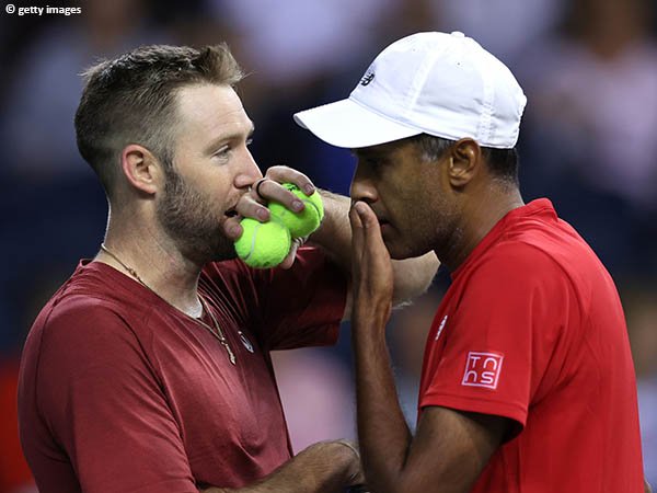 Jack Sock dan Rajeev Ram sabet kemenangan penentu bagi AS di Davis Cup