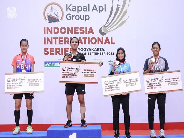 Hasil Final Indonesia International Series 2022, Tuan Rumah Borong Semua Gelar
