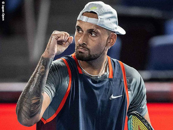 Nick Kyrgios lalui laga pembuka di Tokyo tanpa basa-basi