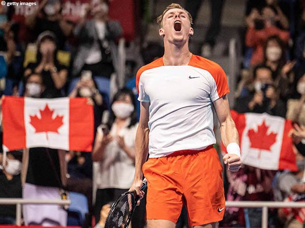 Denis Shapovalov fires Steve Johnson from Tokyo