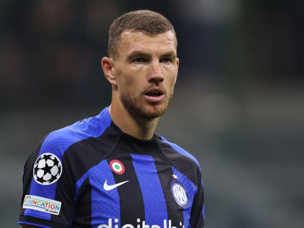 Striker Inter Milan, Edin Dzeko.