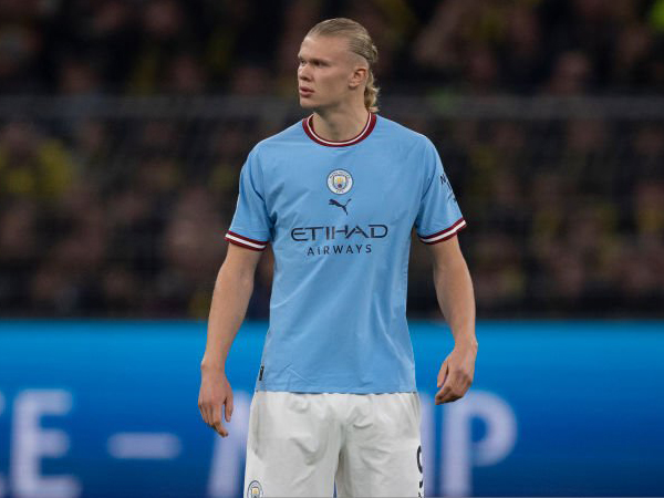 Penyerang Manchester City, Erling Haaland.