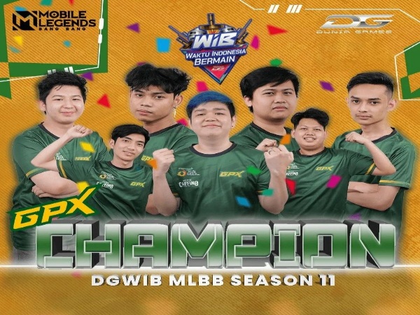 GPX Sabet Trofi di DGWIB MLBB Season 11, Jersey Anyar Bawa Hoki?