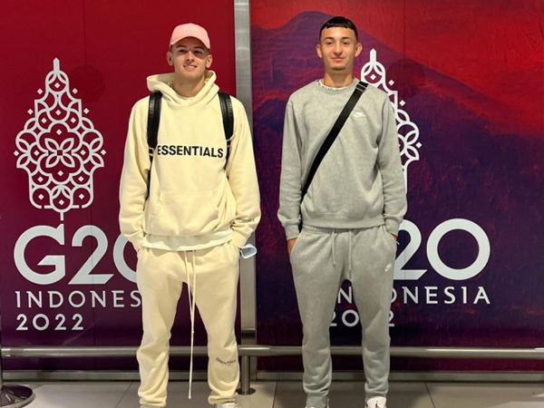 Dua calon pemain naturalisasi timnas Indonesia U-20, Ivar Jenner dan Justin Hubner