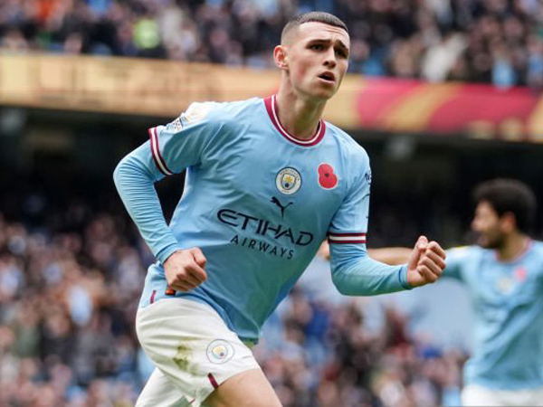 Winger Manchester City, Phil Foden.