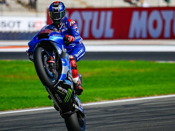 Alex Rins puas bisa menutup MotoGP 2022 dengan catatan positif.