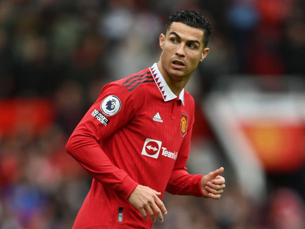 Penyerang Manchester United, Cristiano Ronaldo.