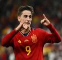 Spanyol Menang Besar, Gavi Jadi Pencetak Gol Termuda Setelah Pele