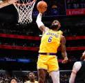 LeBron James Pimpin Lakers Menang Telak Atas Blazers