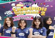 EVOS Luna Juara Woman Club Series Season 2, Pastikan Back-to-back Champion
