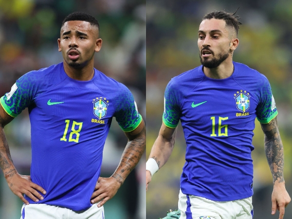 Brasil kehilangan Gabriel Jesus dan Alex Telles
