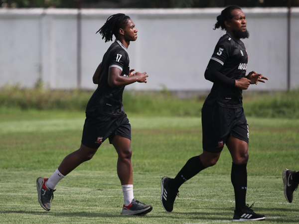 Ronaldo Kwateh kembali bergabung dengan latihan skuat Madura United