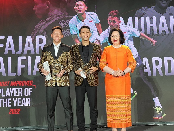 Fajar/Rian Raih BWF Most Improved Player of the Year 2022