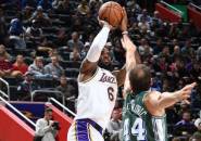LeBron James Gemilang, Lakers Kembali Tumbangkan Pistons