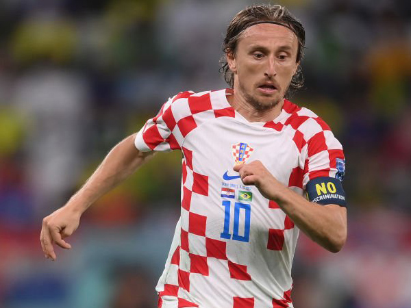 Kapten timnas Kroasia, Luka Modric.