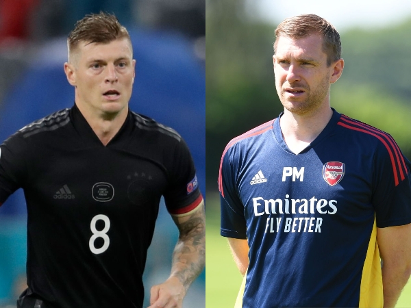 Toni Kroos dan Per Mertesacker