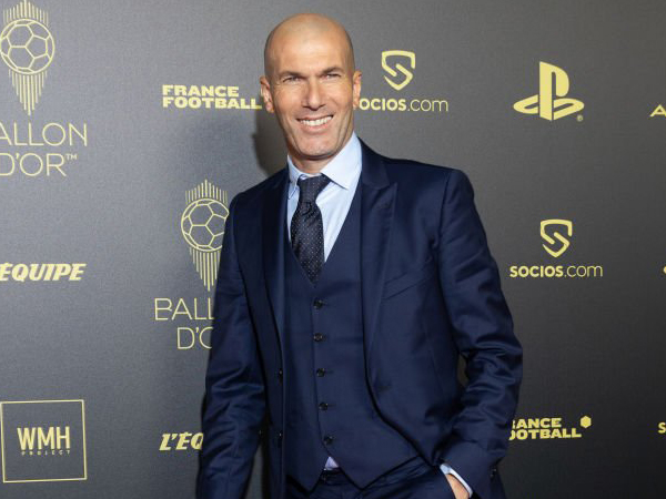 Eks pelatih Real Madrid, Zinedine Zidane.
