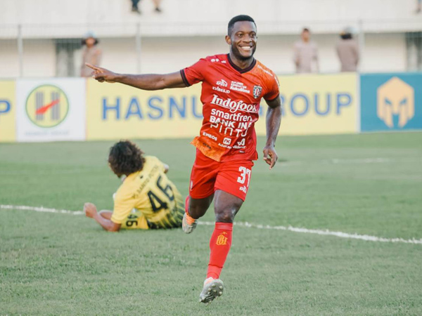 Privat Mbarga jadi top skor sementara Bali United di Liga 1