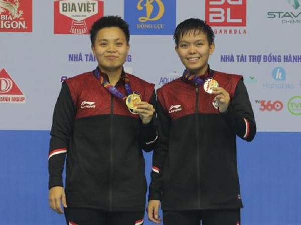 Kaleidoskop 2022: Apriyani/Fadia Juara Individual Sea Games 2021