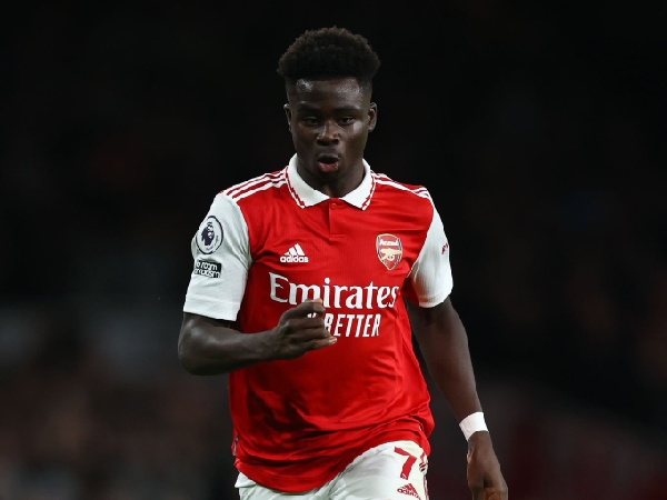 Bintang muda Arsenal dan Inggris, Bukayo Saka