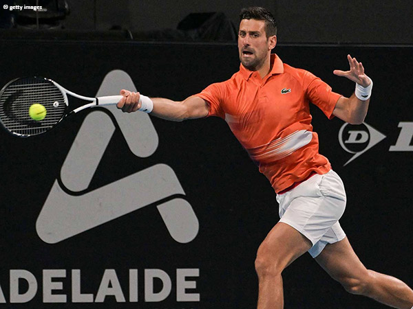 Novak Djokovic beats Deni Shapovalov in Adelaide