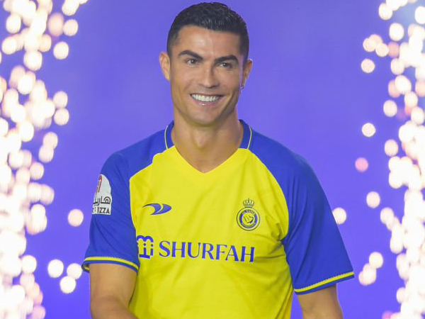 Penyerang Al Nassr, Cristiano Ronaldo.