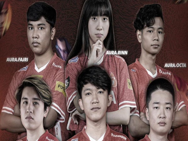 Divisi MLBB Aura Esports Cuci Gudang dengan Depak 6 Pemain