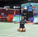 Malaysia Open 2023 : Gregoria Mariska Tak Jemawa Setelah Atasi He Bingjiao