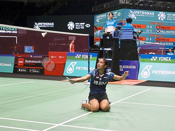 Gregoria Mariska Mau Lebih Setelah Kalahkan He Bing Jiao di Babak Pertama Malaysia Open 2023