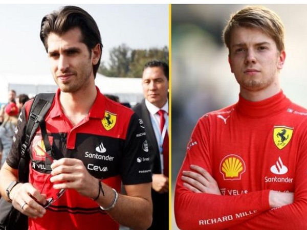 Antonio Giovinazzi dan Robert Shwartzman resmi jadi pebalap cadangan Ferrari. (Images: Getty)