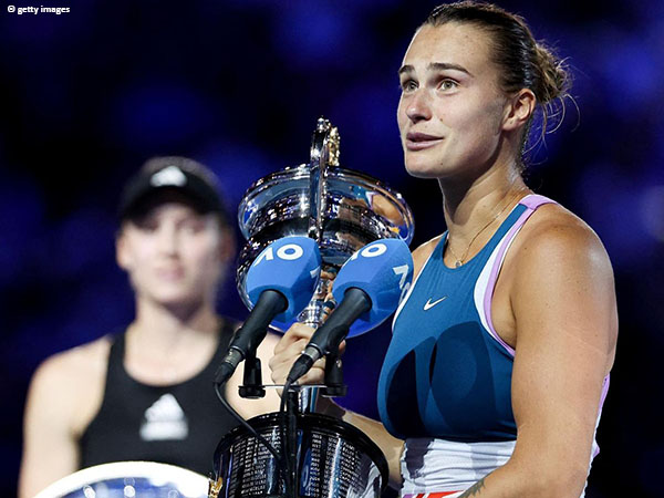 Aryna Sabalenka tak pungkiri merasa lega usai juarai Australian Open