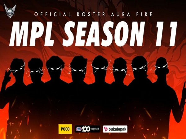 Aura Fire Perkenalkan Roster MPL ID S11, Nihil Wajah Baru