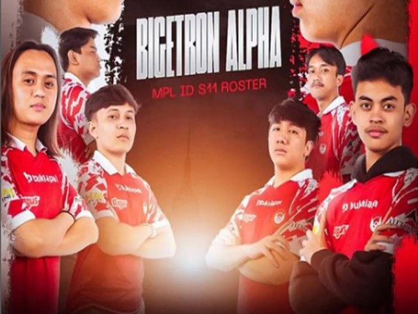 Gabungan '2 Robot Merah', Roster MPL ID S11 Bigetron Alpha Diperkenalkan