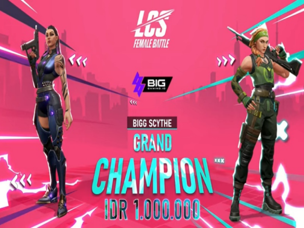 BIGG Scythe Bersama Oreopheliaa Jadi Juara di LCS Woman Battle