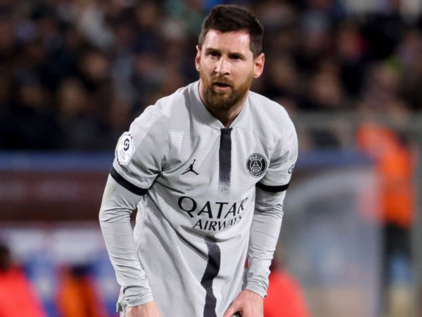 Penyerang Paris Saint-Germain, Lionel Messi.