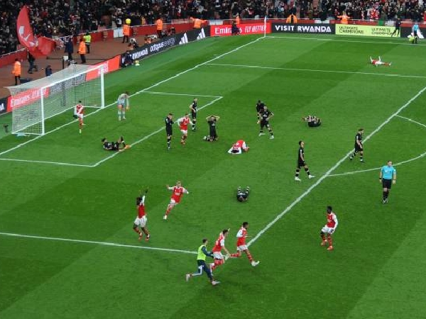 Arsenal meraih kemenangan dramatis melawan Bournemouth