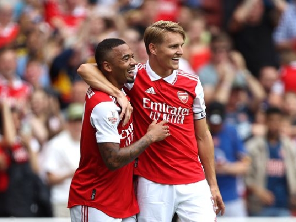 Martin Odegaard dan Gabriel Jesus