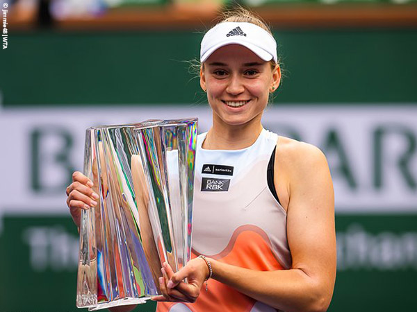 Misi Balas Dendam Sukses, Elena Rybakina Naik Podium Juara Di Indian Wells
