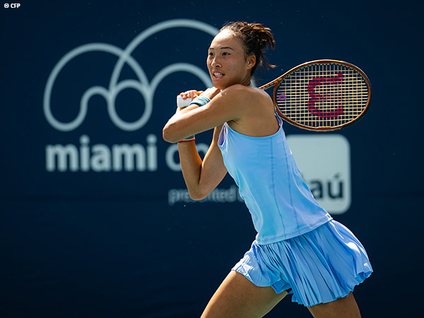Zheng Qinwen Temukan Formula Kemenangan Di Laga Pembuka Miami Open