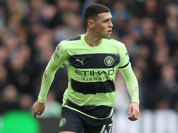 Winger Manchester City, Phil Foden.