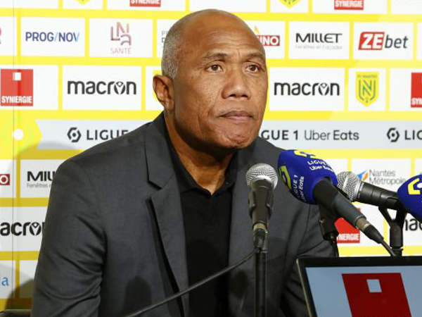 Pelatih Nantes, Antoine Kombouare.