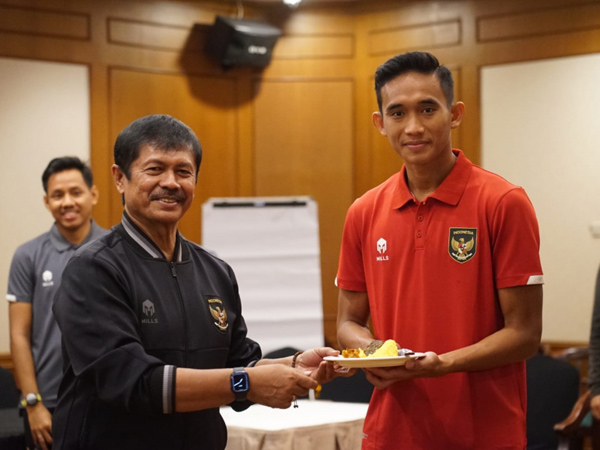 Syukuran timnas Indonesia U-22 jelang tampil di SEA Games 2023