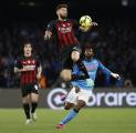 Jelang UCL: Napoli Masih Pincang, AC Milan Turunkan Kekuatan Terbaik