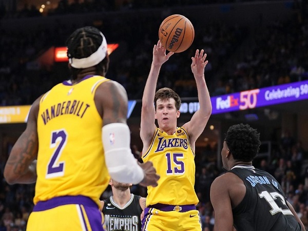 vPemain muda Los Angeles Lakers, Austin Reaves. (Images: Getty)