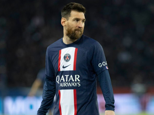 Penyerang PSG, Lionel Messi.