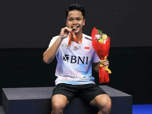 Juara Asia, Anthony Ginting Samai Prestasi Taufik Hidayat 16 Tahun Silam
