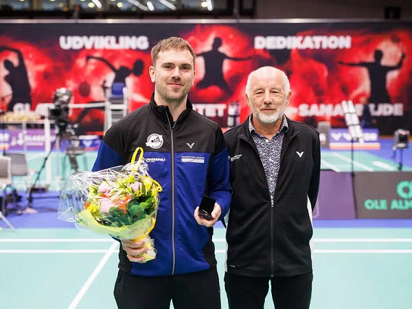 Badminton Denmark Anugerahkan Jan O Jorgensen Lencana Prestasi