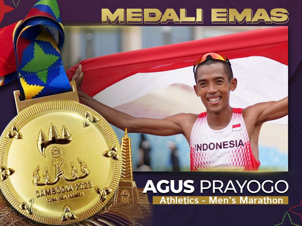 Marathon Sumbangkan Dua Emas Bagi Indonesia di Sea Games 2023